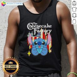 Good Stitch USA flag tank top inspired by The Cheesecake Factory, perfect for summer outings and patriotic events.