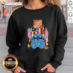 Good Stitch USA Flag Sweatshirt inspired by Home Depot, featuring a vibrant flag design on a cozy fabric.