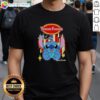 Good Stitch Like Tyson Foods USA Flag T-Shirt featuring vibrant colors and a patriotic design for casual wear.