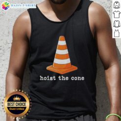 Hot Pittsburgh Pirates hoist the cone tank top, showcasing team spirit and unique fan apparel at the game.