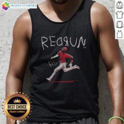 Hot Redrun Elly De La Cruz tank top, vibrant red color, stylish design, perfect for casual summer outfits.