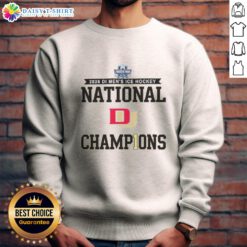 Nice Denver Pioneers 2026 Men's Ice Hockey Frozen Four Champions Sweatshirt in vibrant colors, showcasing team pride.