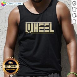 Stylish Nice Wheel logo tank top featuring a modern design, perfect for casual wear and summer outings.