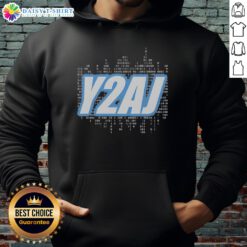 Stylish Nice Y2AJ WWE hoodie featuring vibrant colors and a modern design, perfect for wrestling fans.