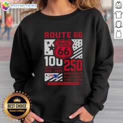 Original New England Patriots Route 66 Centennial sweatshirt for the 100th anniversary 1926-2026, celebrating America's 250th.