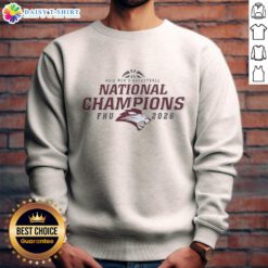 Pretty Fhu Belfry 2026 Naia National Champions sweatshirt featuring a bold design and team colors, perfect for fans.