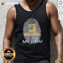 Pretty Highlanders Rugby Club 2026 tank top featuring 'It's In My DNA' design, perfect for fans and players.