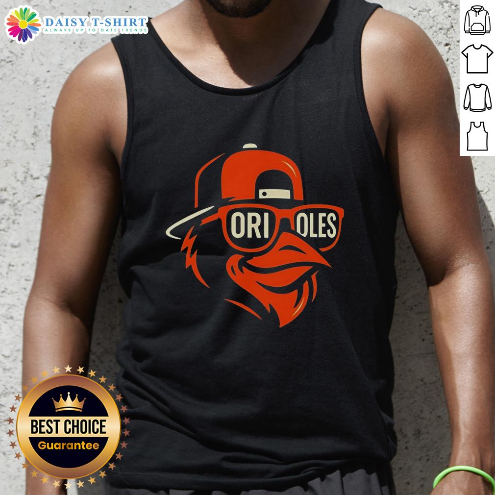 Top Baltimore Orioles name love style animal mascot tank top featuring vibrant colors and playful design for fans.
