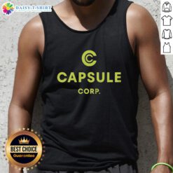 Stylish Top Capsule Corp Trunks Dragon Ball tank top featuring vibrant colors and iconic design for anime fans.