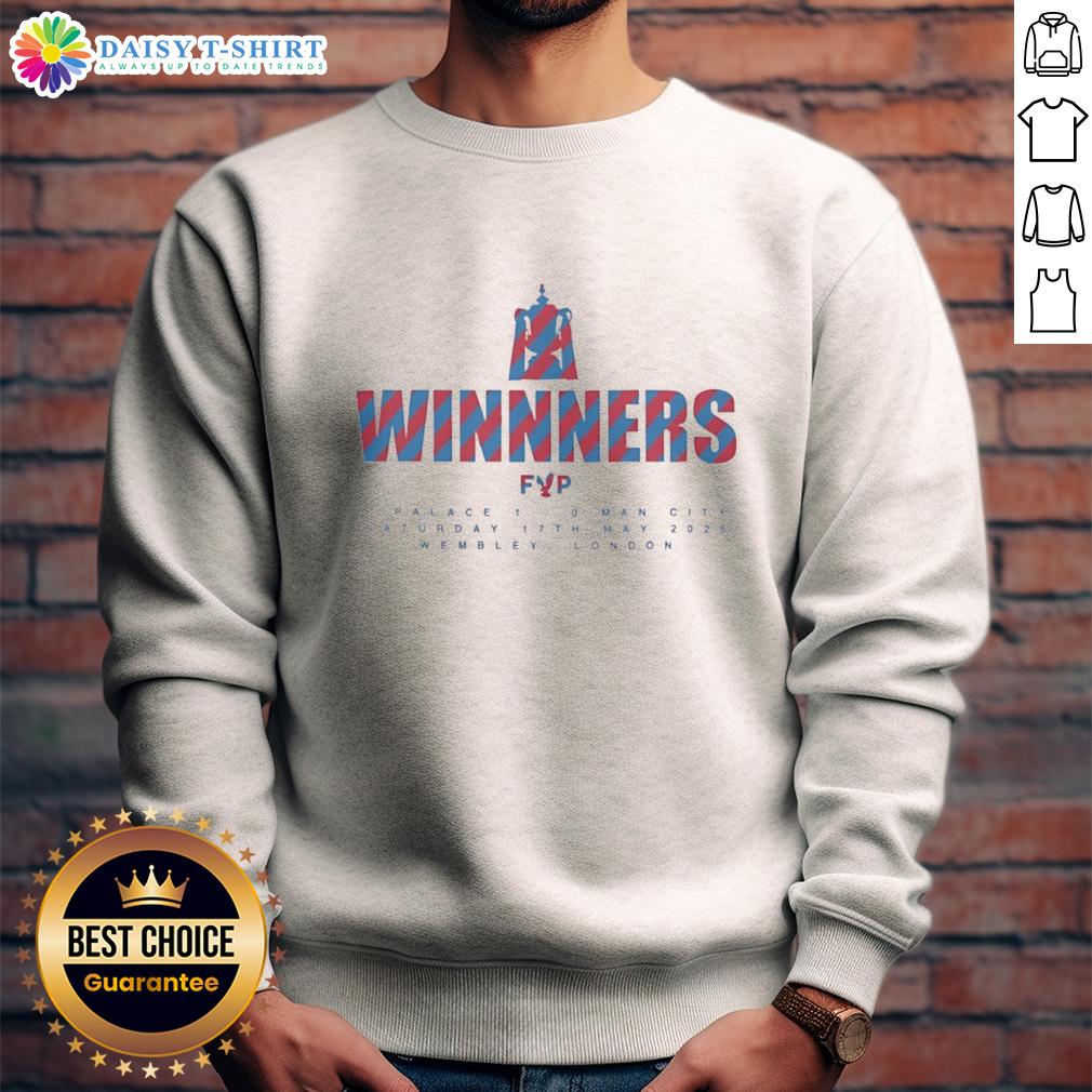 Top Winners FVP Palace Man sweatshirt in London, showcasing stylish urban fashion for men.