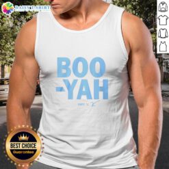Awesome Boo Yah ESPN tank top featuring a bold graphic design, perfect for sports fans and casual wear enthusiasts.