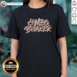 Awesome Combo Breaker Logo on a stylish ladies tee, perfect for gamers and fans of cool graphic apparel.