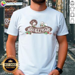 Alt Text: Awesome Recette Lemongrass Recettear T-Shirt featuring vibrant design and comfortable fit for fans of the game.