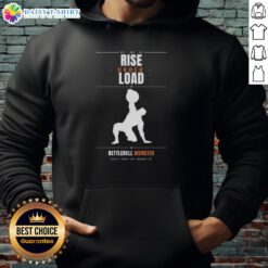 Awesome Rise Under Load Kettlebell Monster Hoodie featuring a bold design for fitness enthusiasts and gym lovers.