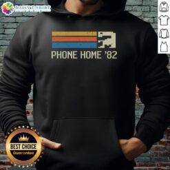 Alt Text: Good 8-Bit Phone Home 82 Hoodie in vibrant colors, featuring retro gaming design and cozy fit for ultimate comfort.