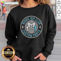 Custom sweatshirt from Good Bionic Hip Club featuring unique design and vibrant colors for hip enthusiasts.