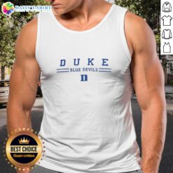 Good Duke Blue Devils Champion tank top featuring team logo, perfect for fans and game day wear.
