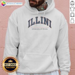 Alt Text: Good Shota Imanaga wearing a University of Illinois hoodie, showcasing school spirit and style.