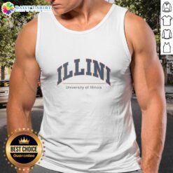 Good Shota Imanaga wearing a University of Illinois tank top, showcasing school spirit and athletic style.