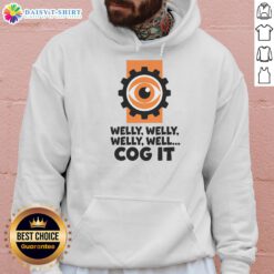 Good Welly Welly Well Cog It Hoodie in vibrant colors, perfect for casual wear and showcasing unique style.