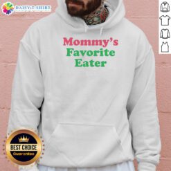 Stylish Hot Mommy's Favorite Eater Hoodie in vibrant colors, perfect for trendy moms who love comfort and fun fashion.