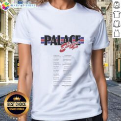 Hot Palace European Tour 2026 League Stage Ladies Tee featuring stylish design and vibrant colors for golf enthusiasts.
