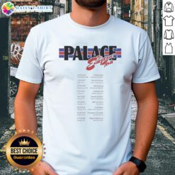 Alt Text: Hot Palace The European Tour 2026 League Stage T-Shirt featuring vibrant design and stylish graphics for fans.