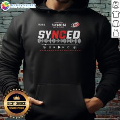 Carolina Hurricanes Sound The Siren 2025 Playoffs hoodie, featuring bold team logo and vibrant colors, perfect for fans.