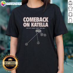 Nice Ducks comeback during Round 2 Game 5 against EDM on May 5, 2017, featured on a Ladies Tee shirt.
