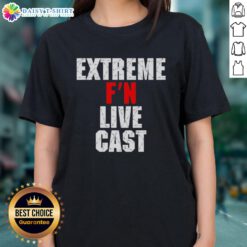 Nice Extreme FN Live Cast Ladies Tee featuring stylish design and vibrant colors for trendy women's apparel.