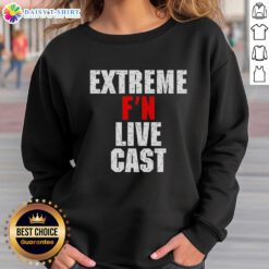 Nice Extreme FN Live Cast Sweatshirt in stylish design, perfect for casual wear and gaming enthusiasts.