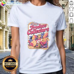 Alt Text: Official Certified Tiny Produce Collectors Ladies Tee featuring a stylish design for fruit enthusiasts.