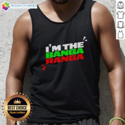 Official Im The Banga Ranga Tank Top featuring vibrant colors and stylish design, perfect for summer wear.