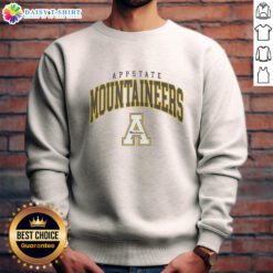 Original Appalachian State Mountaineers classic logo sweatshirt featuring bold colors and soft fabric for ultimate comfort.