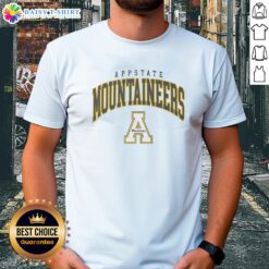 Original Appalachian State Mountaineers classic logo t-shirt featuring bold graphics and comfortable fit for fans.
