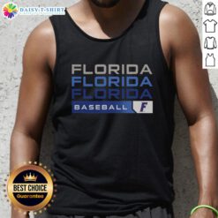 Original Florida Gators college baseball hype tank top in vibrant colors, perfect for fans and game day wear.