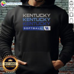 Original Kentucky Wildcats College Softball Hype Hoodie in blue, showcasing team spirit and style for fans and athletes.