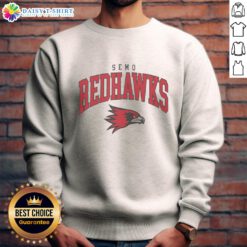 Alt Text: Classic Southeast Missouri State Redhawks sweatshirt featuring the original logo, perfect for fans and casual wear.