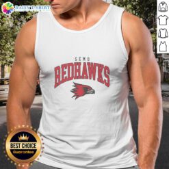 Original Southeast Missouri State Redhawks classic logo tank top featuring vibrant colors and a stylish design.