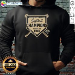 Alt Text: 2026 Original Sports Park Tucson Softball Champions logo on a stylish hoodie, perfect for fans and players.