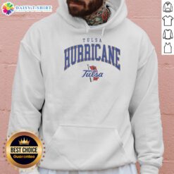 Original Tulsa Golden Hurricane classic logo hoodie featuring vibrant colors and soft fabric design.