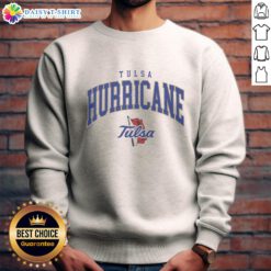 Original Tulsa Golden Hurricane classic logo sweatshirt featuring vibrant colors and soft fabric design.
