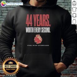Original UEFA Europa League Istanbul hoodie celebrating 44 years of football, perfect for fans in May 2026.