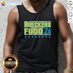Premium Bueckers Fudd 2026 tank top featuring a stylish design for basketball fans and athletes.