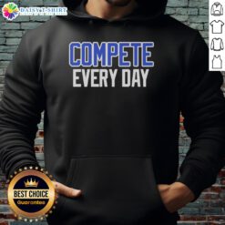 Premium Cowboys Compete Every Day Hoodie in stylish design, perfect for fans of rodeo culture and western fashion.