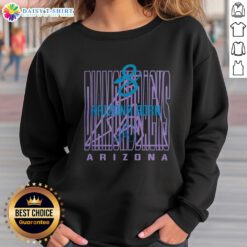 Pretty Arizona Diamondbacks 2026 City Connect boxy sweatshirt featuring team colors and logo, perfect for fans.