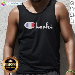 Alt Text: Stylish Top Cherki Style Champion Tank Top in vibrant colors, perfect for casual wear and summer outfits.