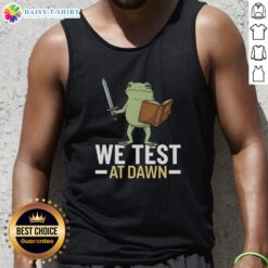 Top We Test At Dawn Tank Top in vibrant colors, perfect for summer workouts and casual outings.