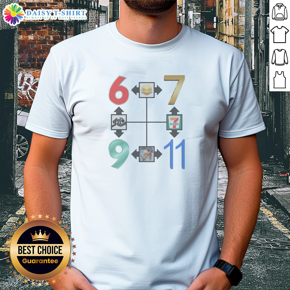 Awesome 6 7 69 911 Shirt Awesome 6 7 69 911 Shirt