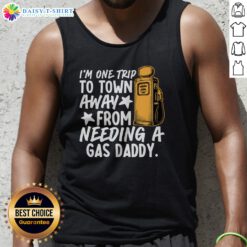 Awesome Country Gas Daddy Southern Humor Tank Top in a vibrant color, perfect for casual summer wear.